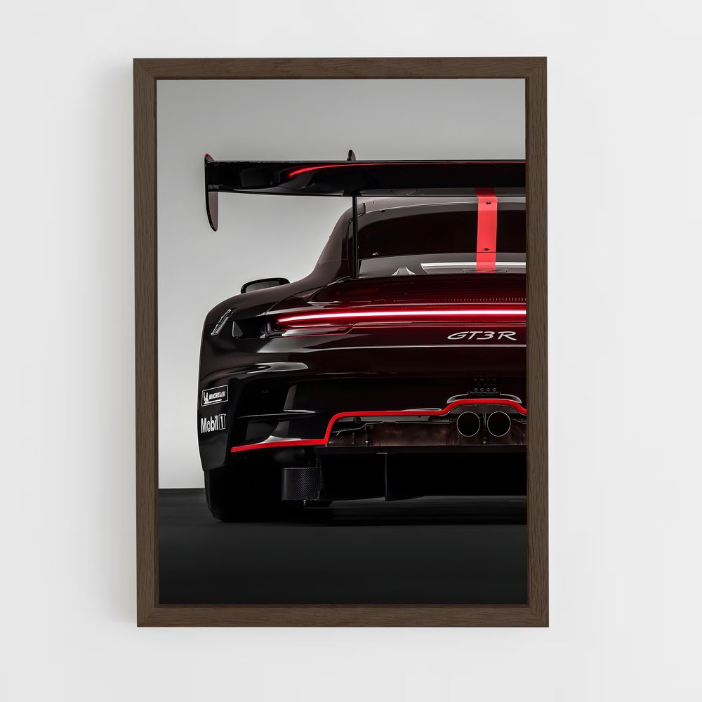 Poster Vitesse Ultime 911 GT3 RS – affiche Porsche (vue 5)
